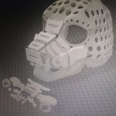 Mặt nạ Sói Cyber iDkwiD Remix 3D