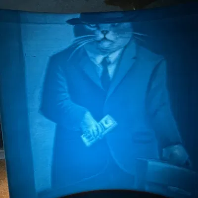 Ảnh Thạch Bản Mèo Thành Công