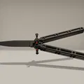 Dao Bướm (Butterfly Knife) - Dễ Lắp Ráp Bằng Blender - Thumbnail 2