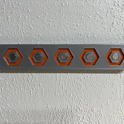 Giá Đỡ Dao Lục Giác Nam Châm Âm Ốc Vít