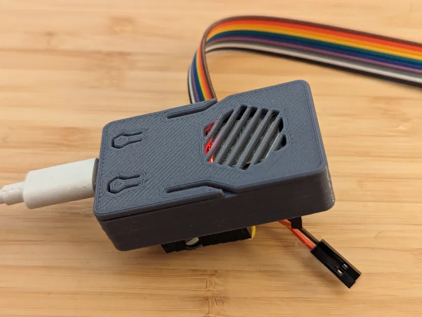 Hộp có nắp, khoét lỗ cho ESP32-WROOM-32 (USB-C) - Image 2