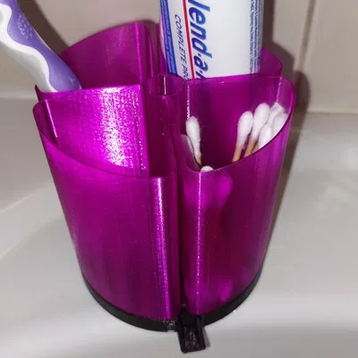 Hộp đựng muỗng đũa / ống bút / đồ dùng phòng tắm (Chế độ Vase mode)