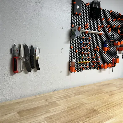 Giá Đỡ Dao Lục Giác Nam Châm Âm Ốc Vít