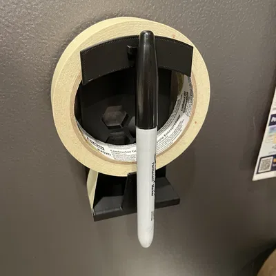 Kệ Đựng Băng Keo Nhà Bếp và Kẹp Bút