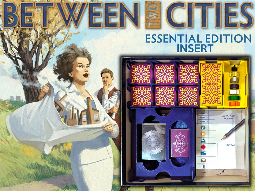Hộp Đựng Insert Game Between Two Cities Essential Edition - Image 1