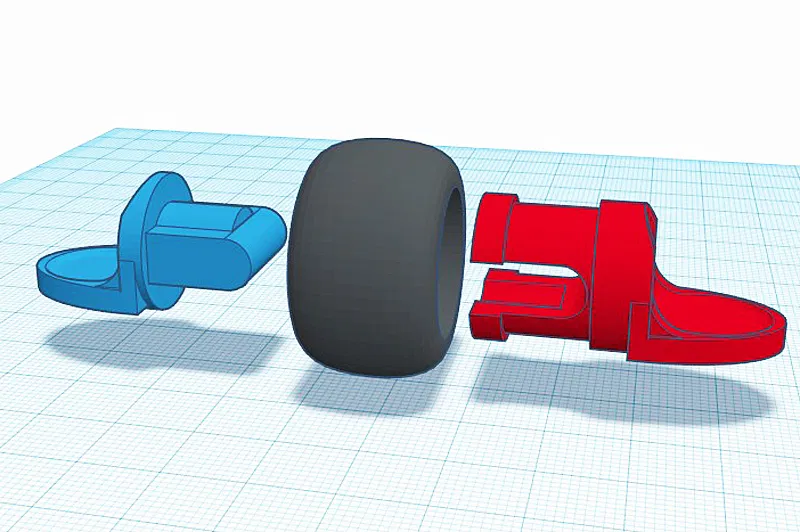 Ván ngón tay một bánh lướt tự do - Đồ chơi Fidget - Image 2