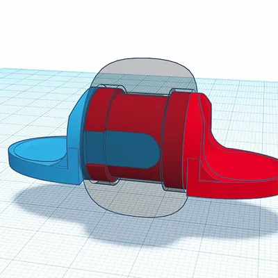 Ván ngón tay một bánh lướt tự do - Đồ chơi Fidget