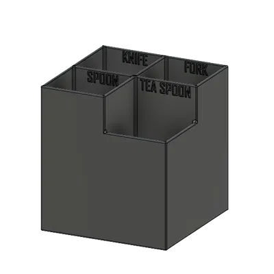 KHAY ĐỰNG DAO MUỖNG NĨA TỐI GIẢN