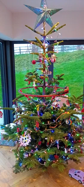 Tàu Chạy Trên Cây Thông Noel L2 (Phiên Bản In 3D) - Image 2