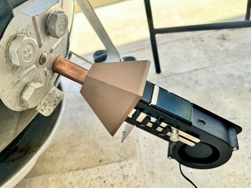 Bộ Chuyển Đổi Quạt FireBoard Drive Sang Weber Smokey Mountain - Image 1