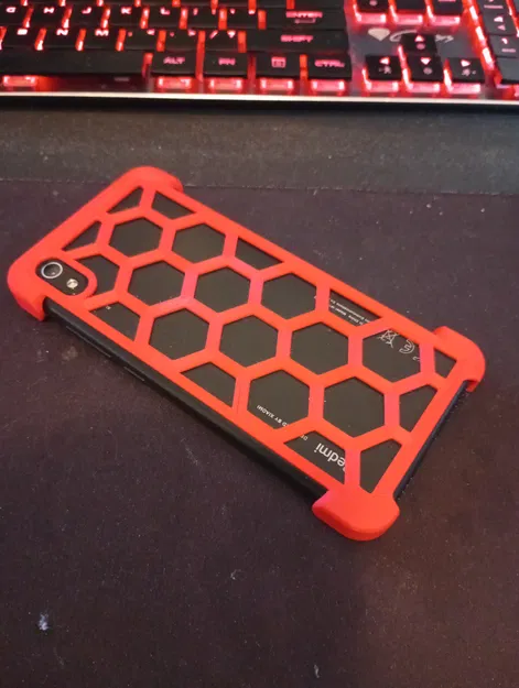 Ốp Lưng Redmi 7A Tối Giản Kiểu Hex - Image 1