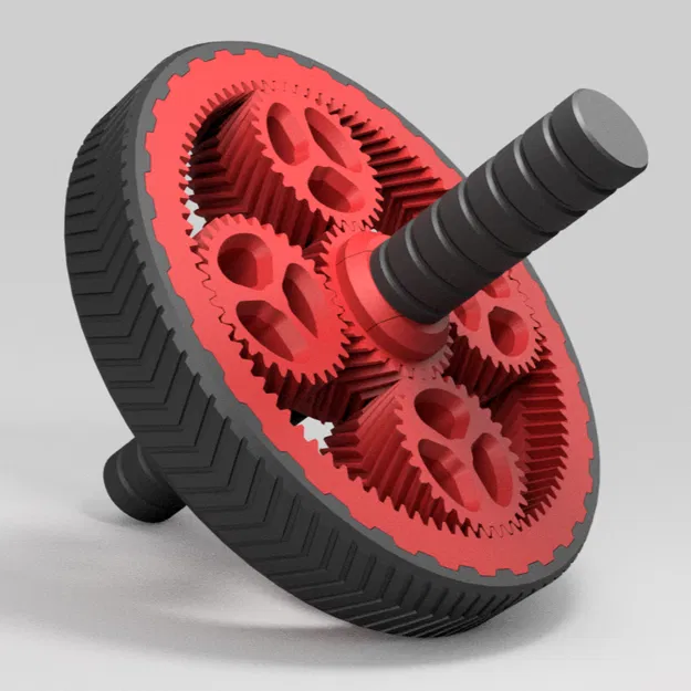 Bánh Xe Tập Thể Dục Hành Tinh (File Step và 4 độ hở khác nhau) - Image 1