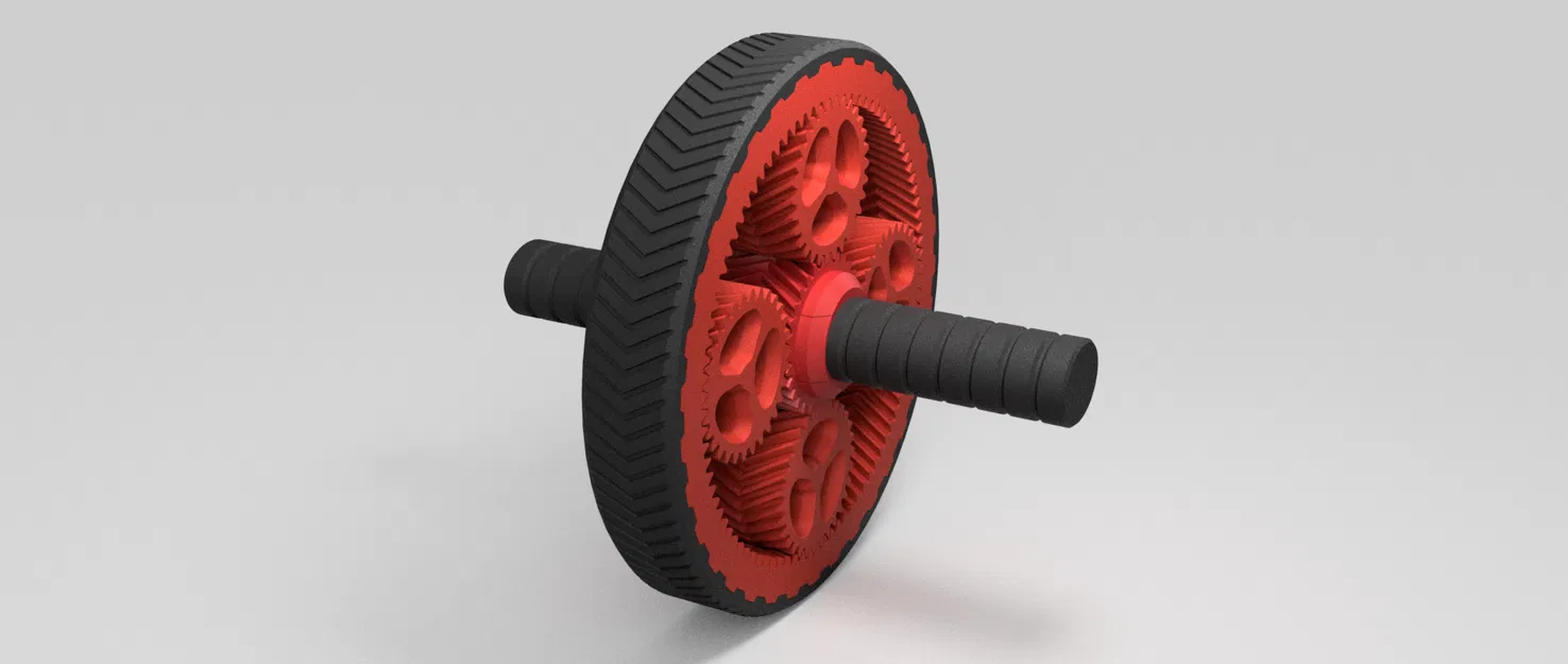 Bánh Xe Tập Thể Dục Hành Tinh (File Step và 4 độ hở khác nhau) - Image 4