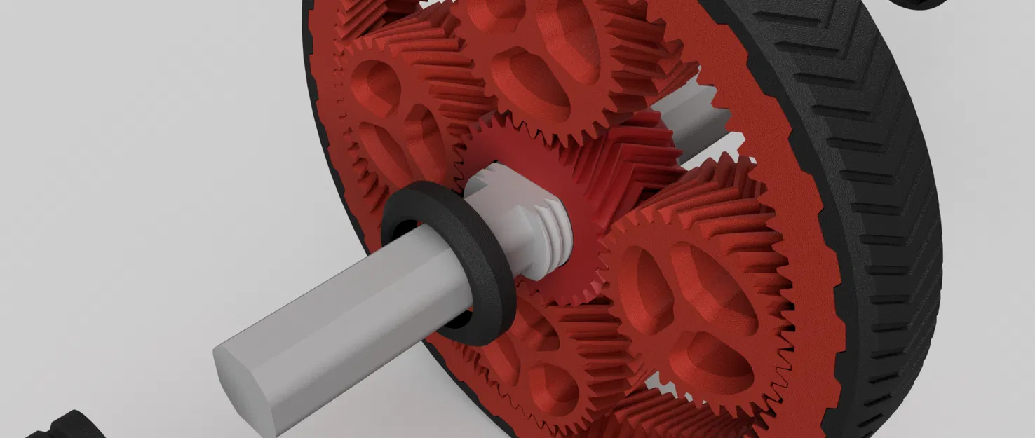 Bánh Xe Tập Thể Dục Hành Tinh (File Step và 4 độ hở khác nhau) - Image 5