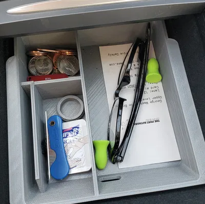 Khay Tổ Chức Hộp Điều Khiển Trung Tâm Tesla Model 3/Y (2021+)