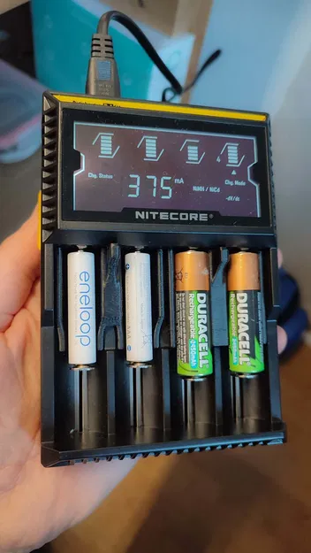 Đế Nâng Pin AA & AAA Cho Nitecore D4 Digicharger và Các Loại Khác - Image 2