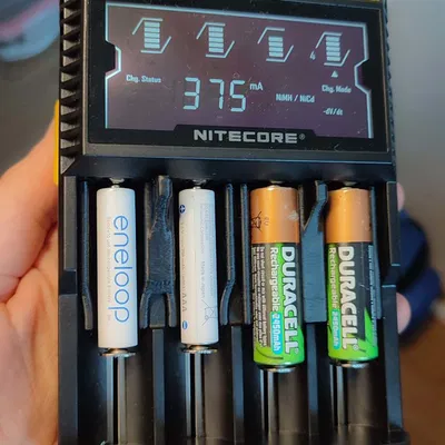 Đế Nâng Pin AA & AAA Cho Nitecore D4 Digicharger và Các Loại Khác