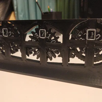 Đồ chơi bàn làm việc cơ khí Bộ đếm số (Mechanical Counter desktoy)