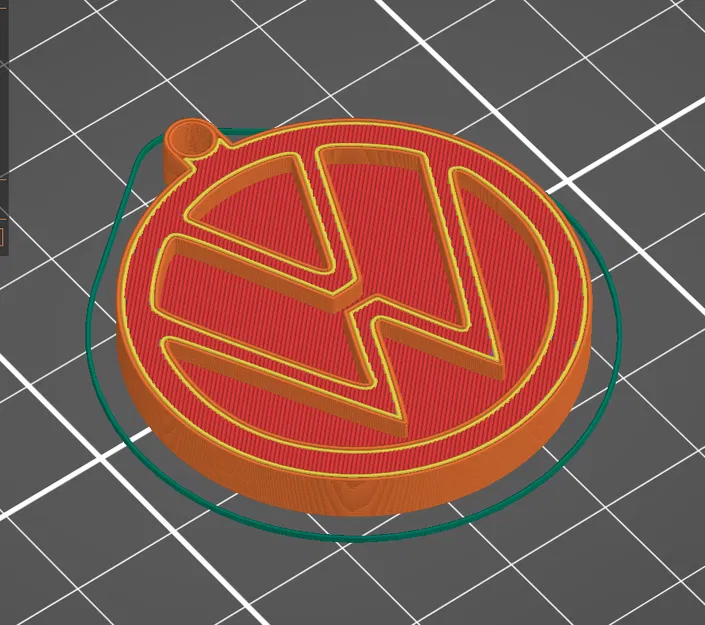 Móc khóa Volkswagen - Image 2