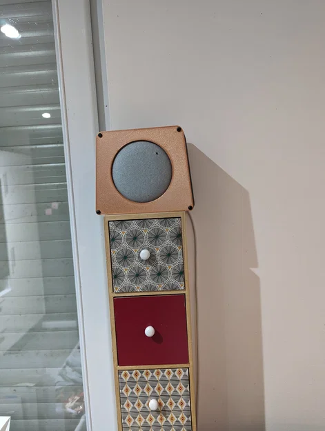 Hộp Đựng Google Home Mini Kiểu Cổ Điển - Image 1