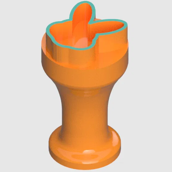 Dấu Đóng Dấu Cho Bánh Brigadeiros Và Đồ Ngọt - Hình Thỏ - Image 1