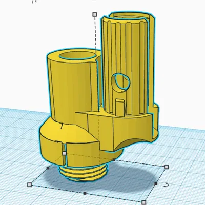 Chân đế nòng súng 1322 có ren