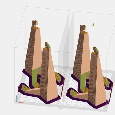 Chân đế cho mô hình Apollo Saturn V tỉ lệ 1:60