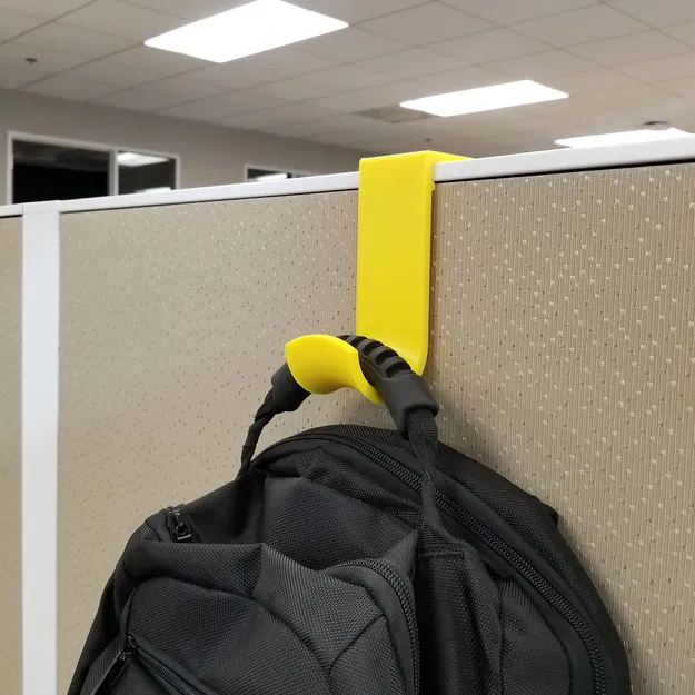 Móc Treo Áo Khoác/Ba Lô Siêu Chắc Chắn Cho Vách Ngăn 3" - Image 1