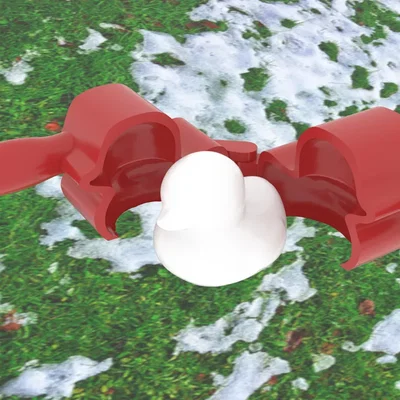 Khuôn làm tuyết hình con vịt