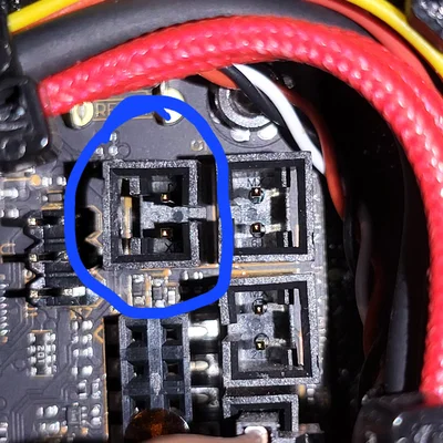 Chụp che và bảo vệ quạt động cơ Prusa mk3s