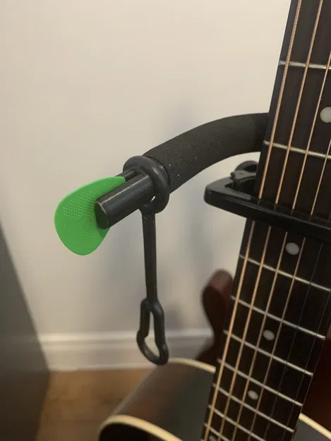 Kẹp Pick Guitar cho Chân Đàn Ghi-ta Sàn - Image 1