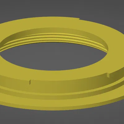 Adapter M42 - Canon EF (có vòng kích hoạt khẩu tự động)