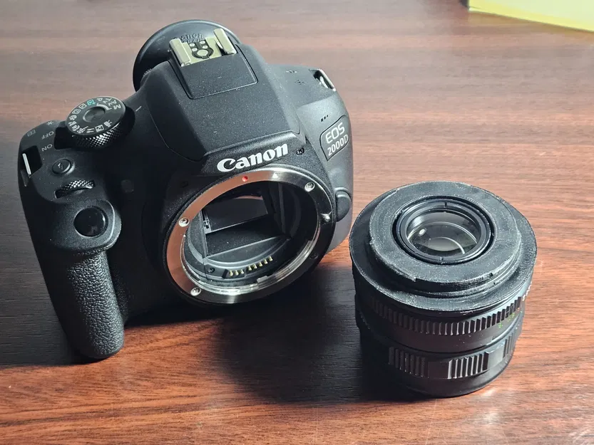 Adapter M42 - Canon EF (có vòng kích hoạt khẩu tự động) - Image 4