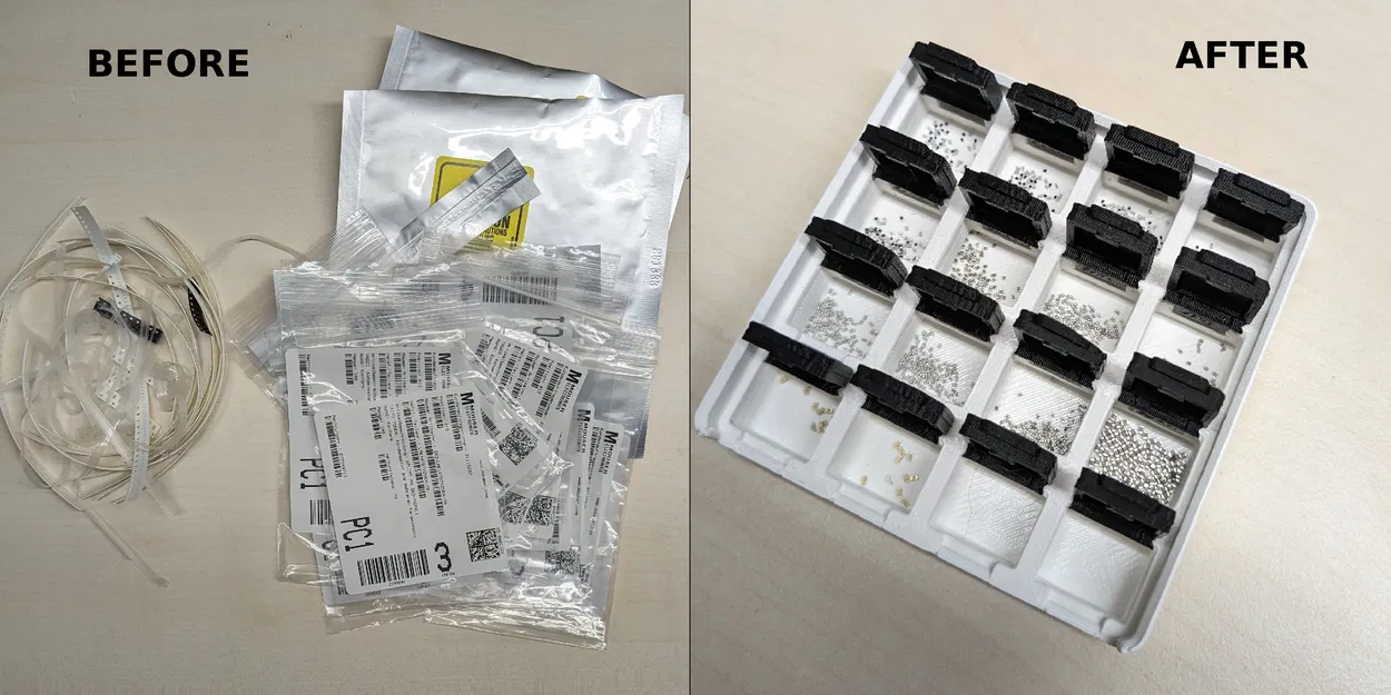 Hộp Đựng Linh Kiện SMD Gridfinity - Image 1