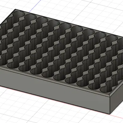 Bộ giữ lọ 12 x 8 LC MS cho khay 96 giếng