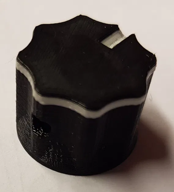 Núm vặn chiết áp lớn nhỏ, trục 4mm có ốc M2 và M3 - Image 1