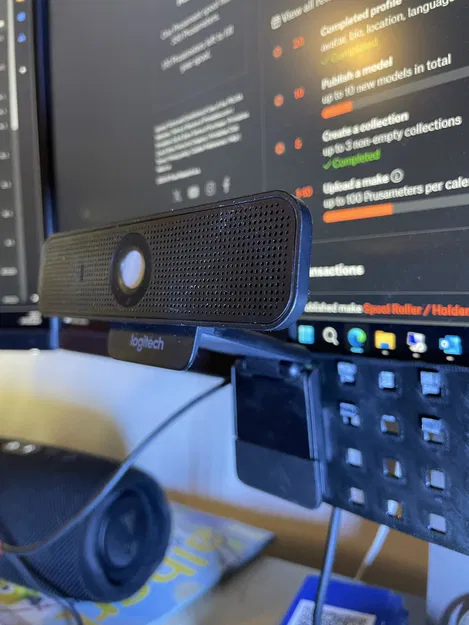 Vít ren máy ảnh 1/4'' kèm móc pegboard P1P - Image 2