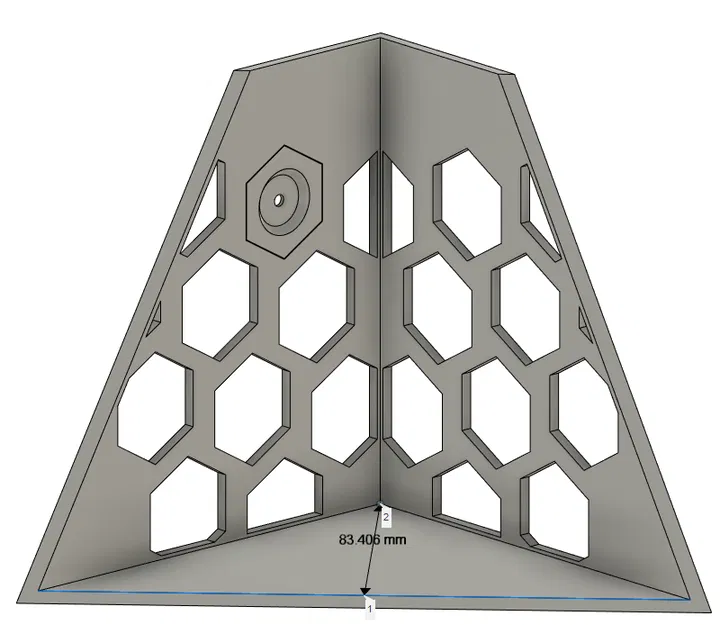 Kệ Góc Hình Lục Giác - Image 1