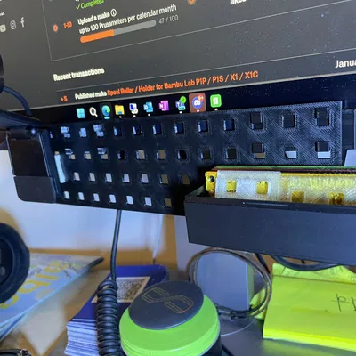 Kẹp màn hình DELL kèm móc bảng ghim P1P