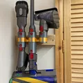 Giá đỡ phụ kiện Dyson V7 V8 V10 V11 V15 treo tường, giữ 6 hoặc 8 dụng cụ - Thumbnail 1