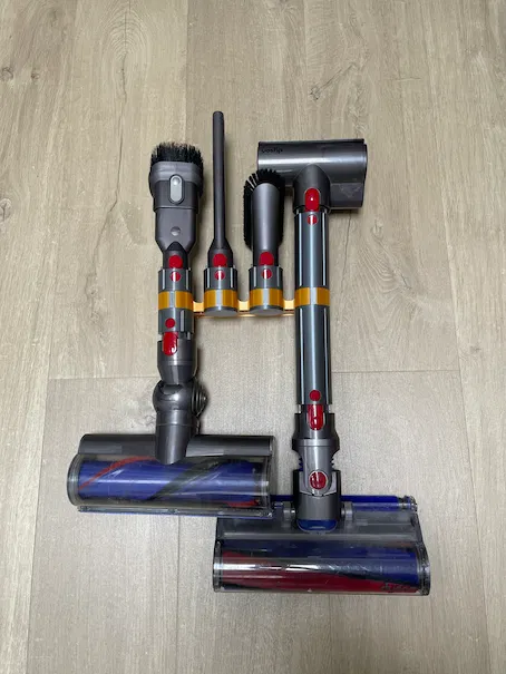 Giá đỡ phụ kiện Dyson V7 V8 V10 V11 V15 treo tường, giữ 6 hoặc 8 dụng cụ - Image 9