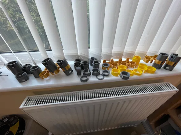 Giá đỡ phụ kiện Dyson V7 V8 V10 V11 V15 treo tường, giữ 6 hoặc 8 dụng cụ - Image 14