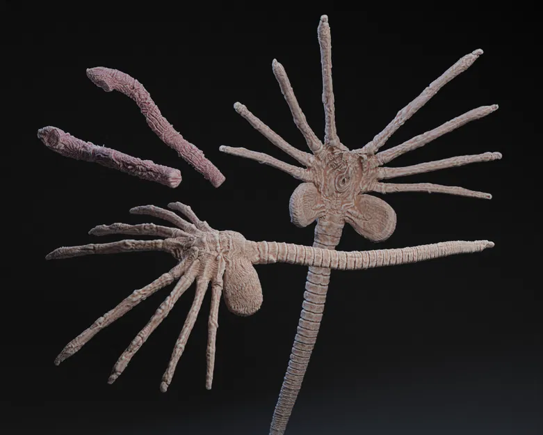 Mô Hình "Huggyface" - Mặt Nạ Quỷ Ám Từ Phim Alien - Image 1