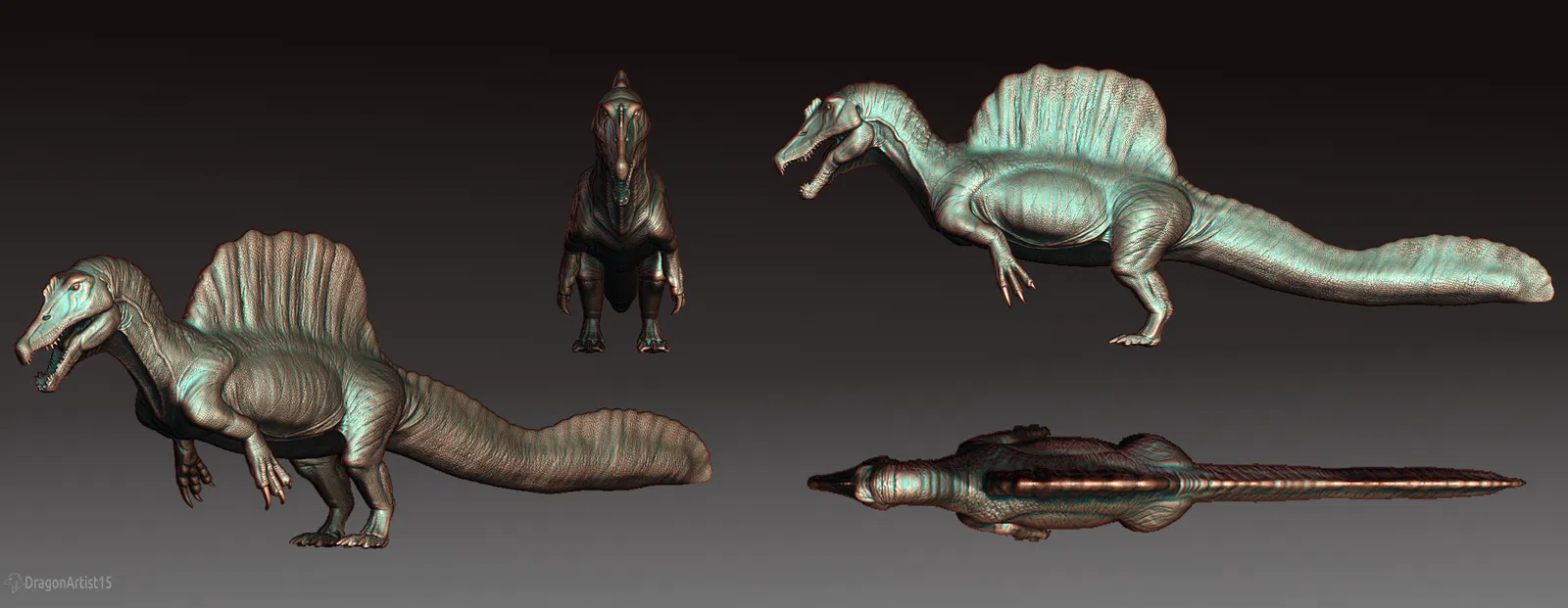 Mô Hình Khủng Long Spinosaurus - Image 5