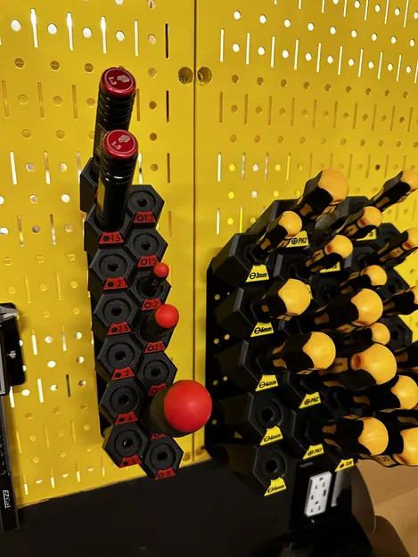 Giá Đựng Tua Vít Hình Tổ Ong - Driver Hive - Image 2