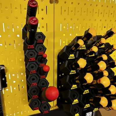 Giá Đựng Tua Vít Hình Tổ Ong - Driver Hive