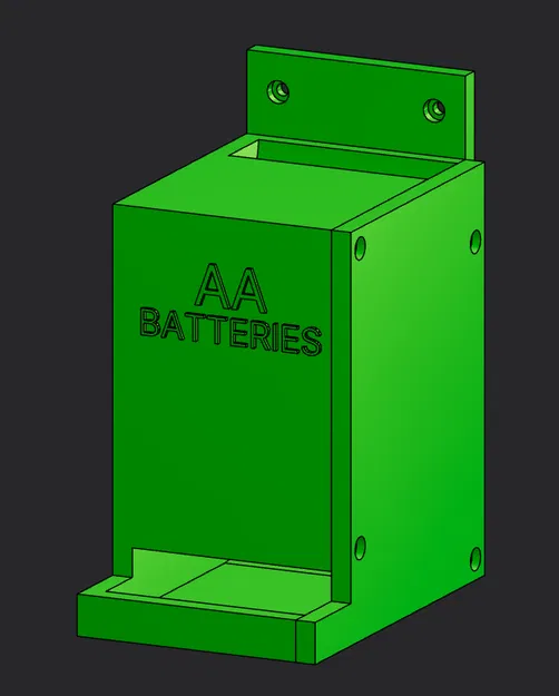 Đế đựng pin AA cho máy in nhỏ! - Image 3