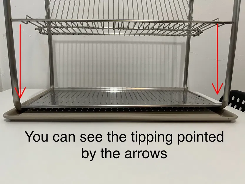 Chân đế rổ úp chén ORDNING cho khay VALVARDAD. IKEA ORDNING. - Image 3