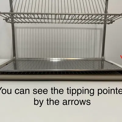 Chân đế rổ úp chén ORDNING cho khay VALVARDAD. IKEA ORDNING.