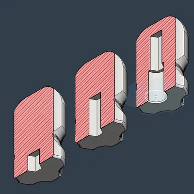 Giá Đỡ Mũi Lục Giác Tí Nị